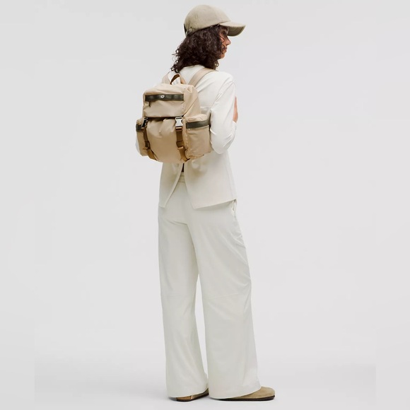 Lululemon Wunderlust Backpack Mini 14L- Trench/Allspice/Grey Sage main image 4